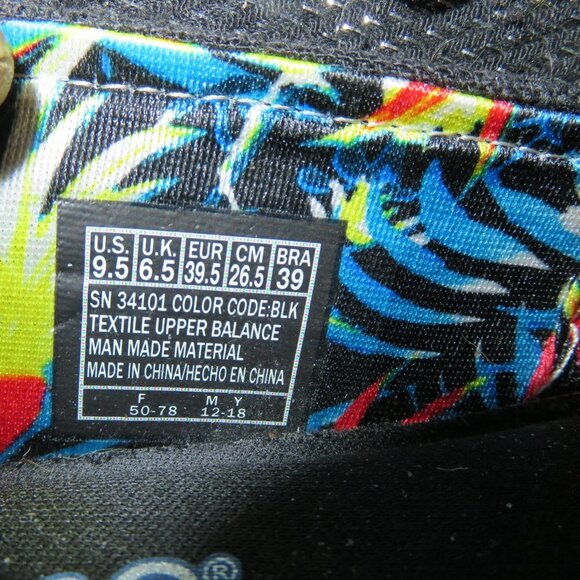 BOGO BOB'S from Skechers Black Memory Foam Slip On Espadrilles arch pillows 9.5 - Picture 9 of 9